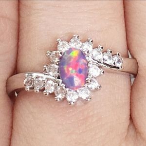 🆕️Sterling Silver Natural Sapphire Ring Size 6